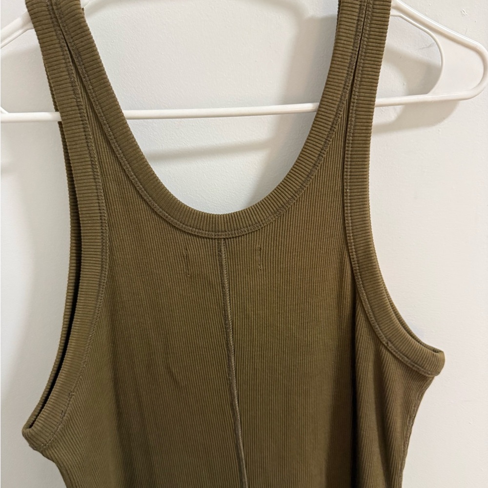 Everlane Olive Midi Dress - Picture 4 of 4